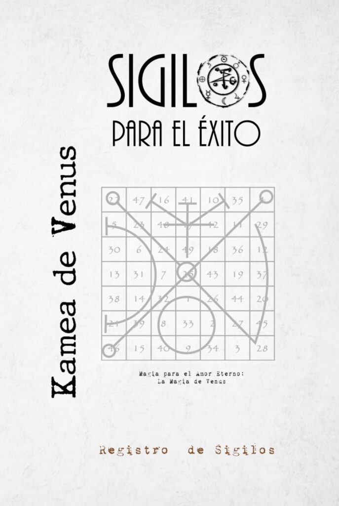 Portada de Sigilos para el Éxito: Kamea de Venus