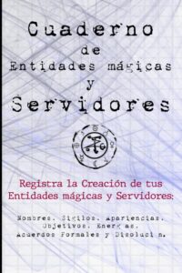 Portada de Cuaderno de Entidades Mágicas y Servidores